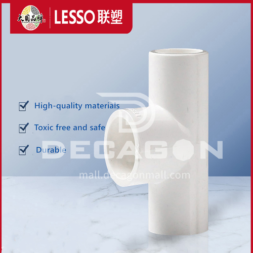 90° Tee (PVC-U Water Pipe Fittings) White